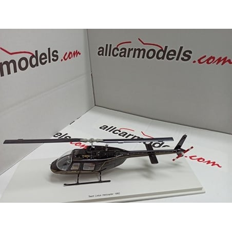 1/43 Bell 206B Jet Ranger II  Team Lotus Helicopter 1982, Colin Chapman