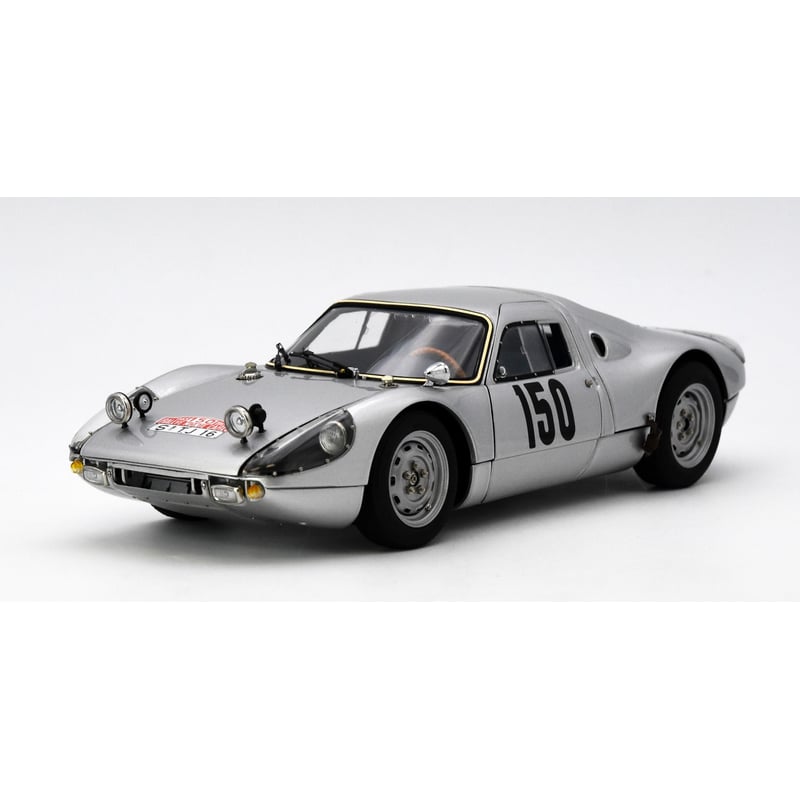 CMC 1/18 Porsche 904 Carrera GTS (chassis No. 904-006) No.150 2nd Rallye Monte Carlo 1965 Eugen Böhringer/Rolf Wütherich