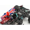 Minichamps 1/18 Mercedes AMG Petronas F1 W12 Winner British GP 2021 No. 44 Lewis Hamilton (with Flag & Driver Figure)
