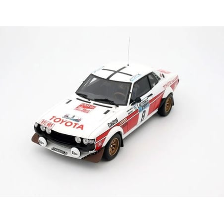 Otto Mobile 1/18 Toyota Celica RA21 Rally Europe (RAC) No.8 Hanny Mikkola / Arne Hertz 1977