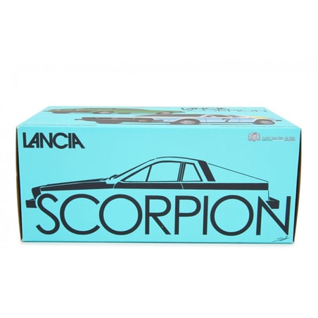 LaudoRacing 1/18 Lancia Scorpion 1977 Monte Carlo No.7 "Giselle" from the Disney Movie Herbie Goes to Monte Carlo