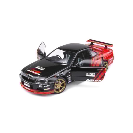 1:18 Nissan Skyline GT-R (R34) Advan Drift Livery 1999