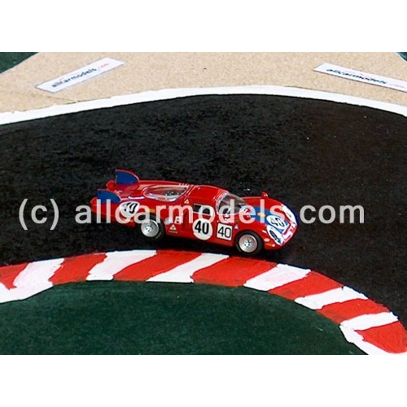 1:43 Alfa Romeo 33/2 Autodelta S.P.A. No.40 M.Casoni / G.Biscaldi (Top Model)
