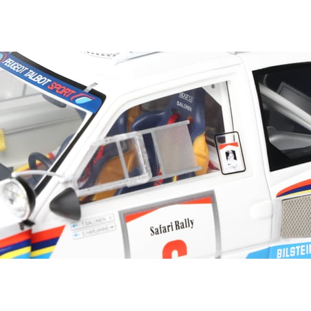 Otto Mobile 1/18 Peugeot 205 T16 Rally Safari 1985