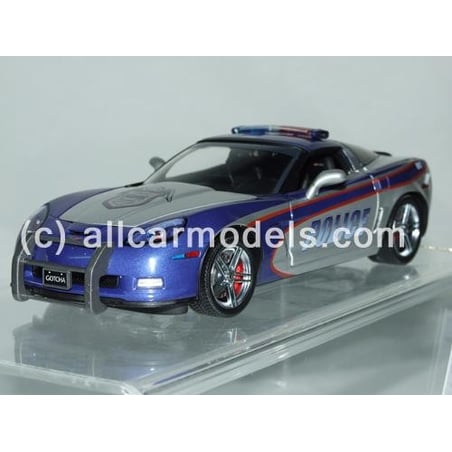 Franklin Mint 1/24 Chevrolet Corvette Z06 Police Car