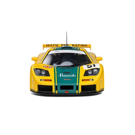 Solido 1/18 McLaren F1 GT-R Short Tail Harrods 24h Le Mans 1995 No.51 Wallace/Bell/Bell