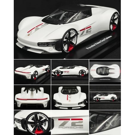 Spark 1/18 Porsche Vision Gran Turismo 2021 No.72 with display case