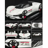 Spark 1/18 Porsche Vision Gran Turismo 2021 No.72 with display case