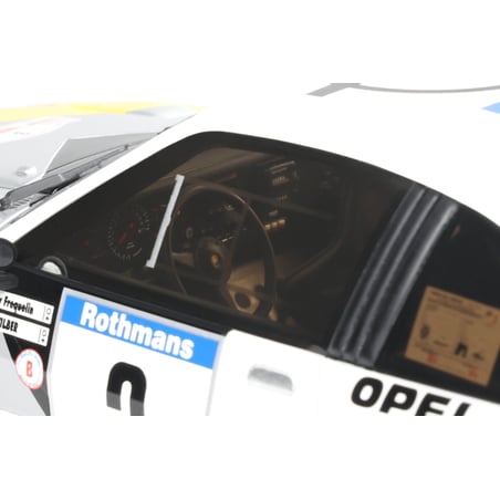 Otto Mobile 1/18 Chevrolet G30 Van Team Opel, Opel Manta 400 Gr.B No.3 Tour de Corse 1984 Guy Frequelin/Christian Gilbert