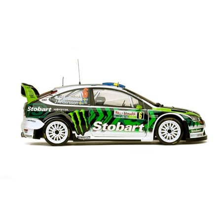 1/18  Ford Focus RS WRC 08 No.6. Rallly Bulgaria 2010 Driver P.G. Andersson/ J. Andersson