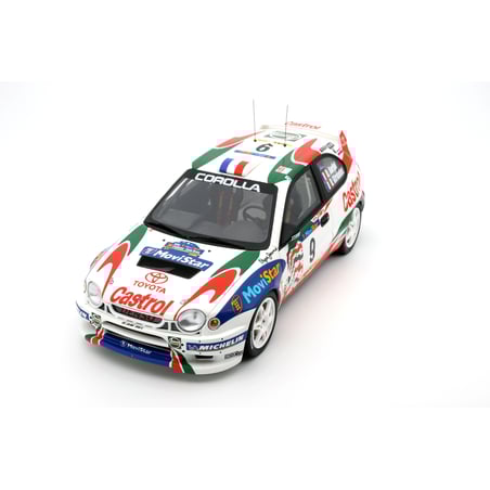 Otto Mobile 1/18  Toyota Corolla WRC Rally Rac 1998 Didier Auriol / D.Giraudet