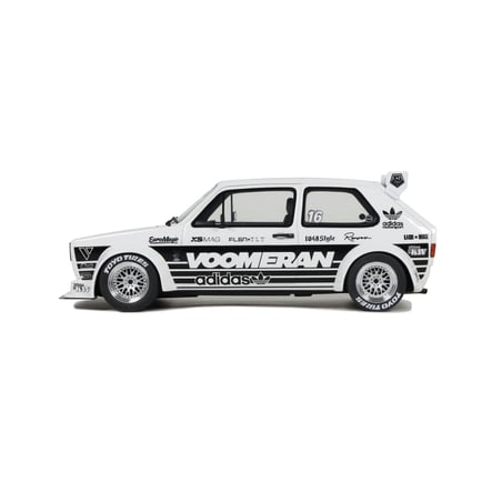 Otto Mobile 1/18 Volkswagen Golf 1 GTi Voomeran White
