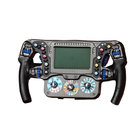 HC Models 1/2  ALFA ROMEO F1 C43 STEERING WHEEL 2023 Bottas No.77 & Guanyou No.24