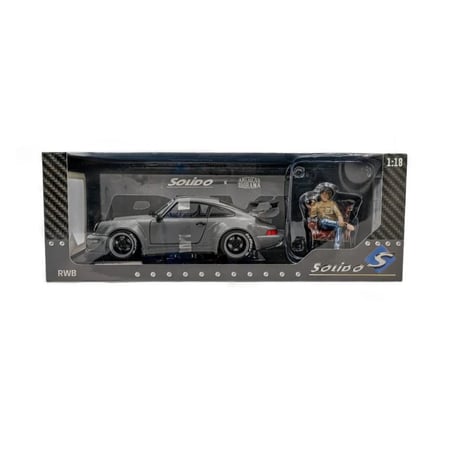 Solido 1/18 Porsche 911 (964) RWB Rauh-Welt Bodykit 2024 with Akira Naka figure