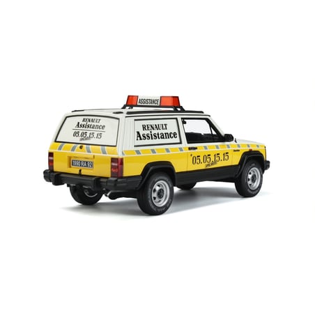 Otto Mobile 1/18 Jeep Cherokee 1989 Renault Assistance