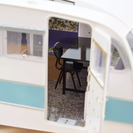 Norev 1/18 Citroën DS 19 1959 & Caravane Hénon