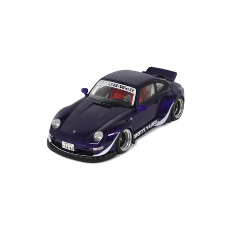 GT Spirit 1/18 Porsche 911 (993) RWB Rauh-Welt Army Girl 2015