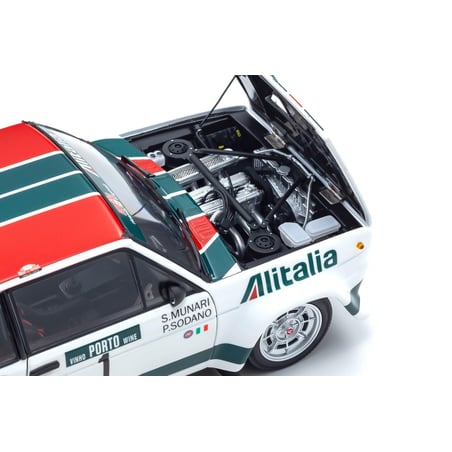 1/18 Fiar 131 Abarth Alitalia No.1 Rally Portugal 1978 Drivers S. Munari / P.Sodano
