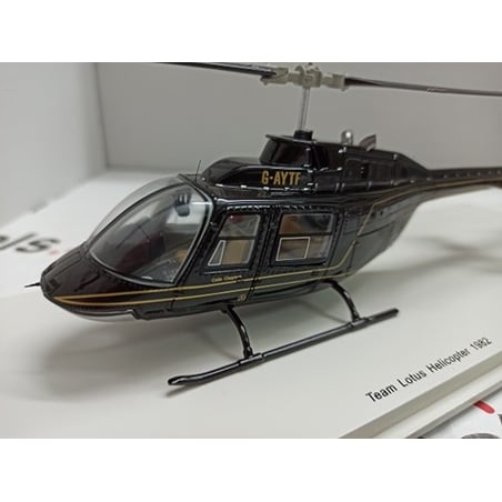 1/43 Bell 206B Jet Ranger II  Team Lotus Helicopter 1982, Colin Chapman