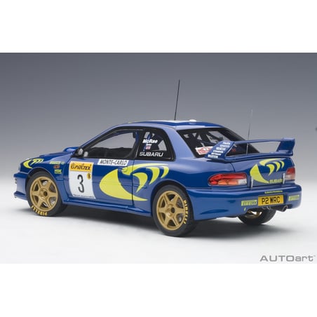 Autoart 1/18 Subaru Impreza WRC 1997 No.3 Rally Monte Carlo Colin McRae / Nicky Grist