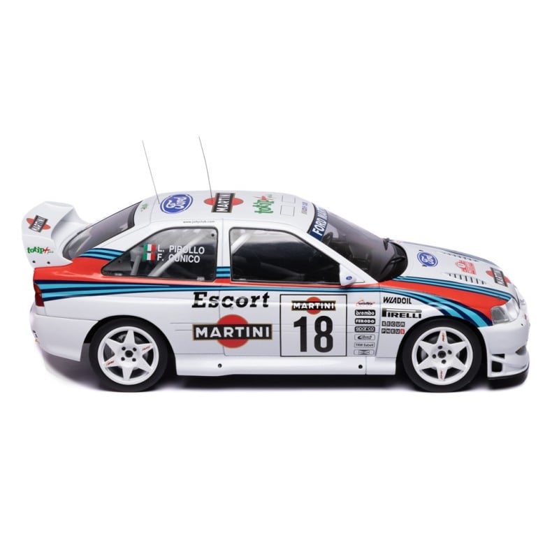 Ford Escort WRC #18 Cunico/Pirollo - Rallye Sanremo 1998 - IXO 1/18 - Neuve