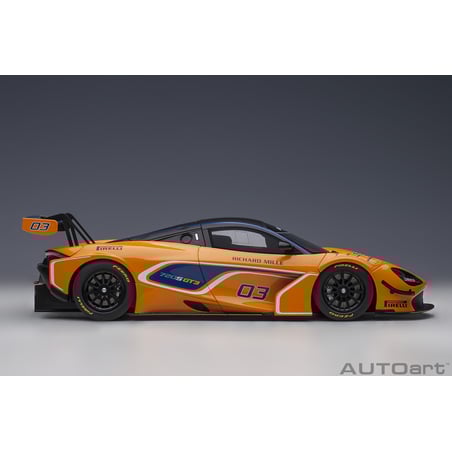 Autoart 1/18 McLaren 720S GT3 Presentation Car No.03 Richard Mille 2019