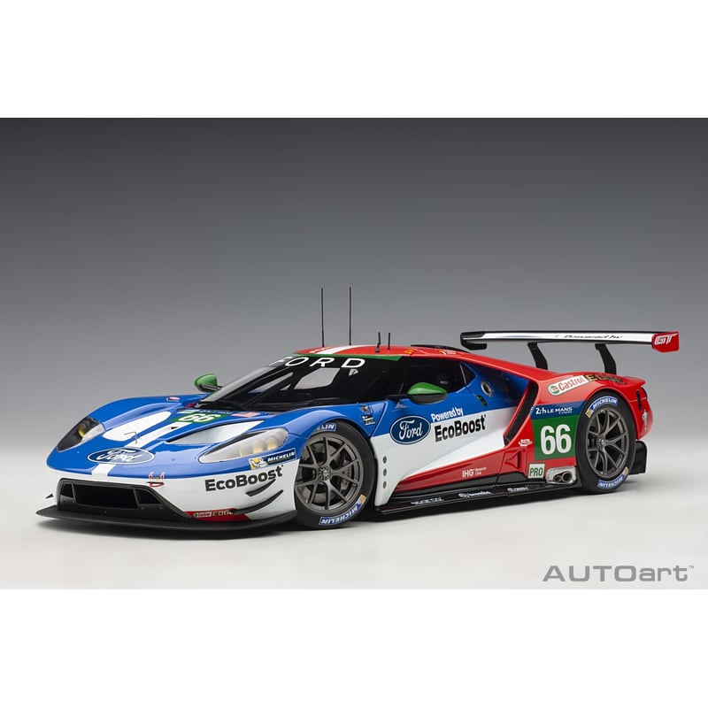 Autoart 1/18 Ford GT Le Mans 2016 No.66 B.Johnson/S.Mucke/O.Pla