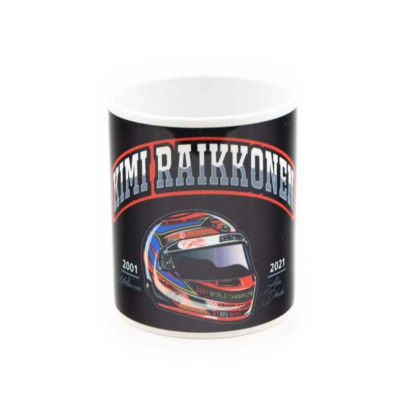 Black Kimi Raikkonen Mug "I Know What I`m Doing - I Quit"