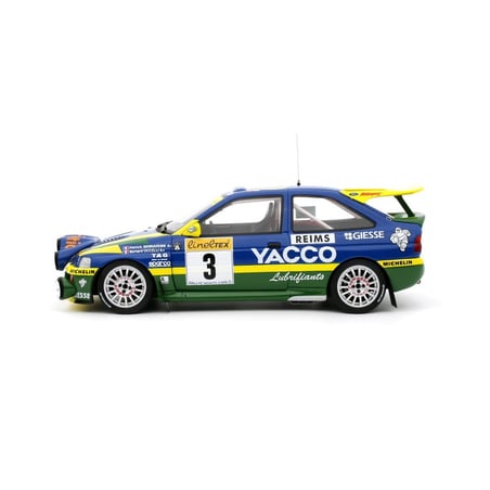 Otto Mobile 1/18 Ford Escort RS Cosworth Team Alliance Yacco No.3 Winner Rally Monte Carlo P. Bernardini / B.Occelli 1996