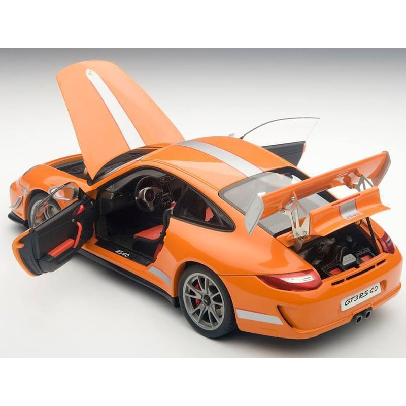 ミニカー AUTOart Porsche 911 GT3 RS 4.0 1/18 Porsche 911 997 GT3 Rs 4.0 2011 Green Silber AUTOart 78149 1/18