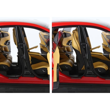 BBR 1/18 Ferrari Purosangue 2023 with panoramic roof Luxury pack Edition with Showcase