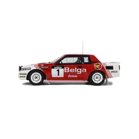 Otto Mobile 1/18 Toyota Celica Twin Cam Turbo Team Belga (Night Version) N.1Rally Haspengouw 1985 Juha Kankkunen/Fred Gallagher