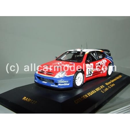 IXO 1/43 Citroen Xsara WRC No.18 Winner Rally San Remo 2003 S. Loeb/D.Elena