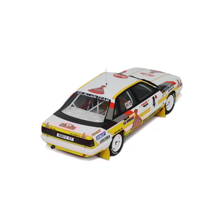 Otto Mobile 1/18 Audi 200 Quattro No.4, 3rd Rallye Monte Carlo Walter Röhrl, Christian Geistdörfer 1987