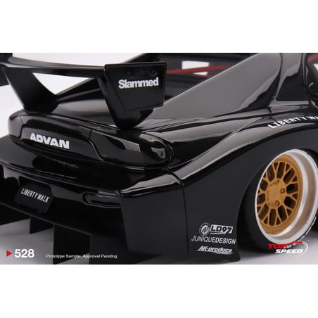 Top Speed 1/18 Mazda RX-7 LB-Super Silhouette Liberty Walk Black