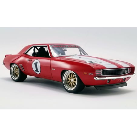 1:18 Chevrolet Camaro 1969 Big Red he Original Outlaw Racer