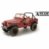 Greenlight Collectibles 1/18 Jeep  CJ-7 Open "ANIMAL PRESERVE" 1995 The A-Team