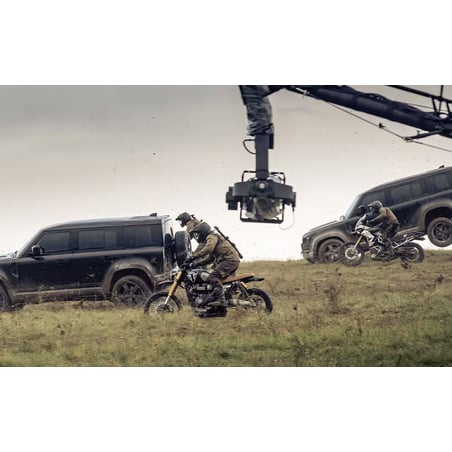 Corgi 1/12 Triumph Scrambler 1200XE, James Bond 007, No Time to Die, Off Road chase Norway, 2019