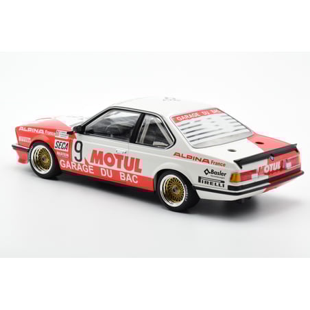 Minichamps 1/18 BMW 635 CSi 7th 24h Spa 1984 Motul No.9 Garage du Bac Hollinger/ Giroix/Krucker