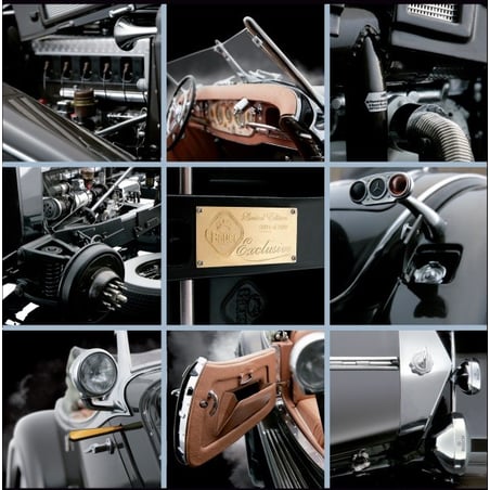 Bauer 1/12 Mercedes Benz 500 K Spezial Roadster  1934