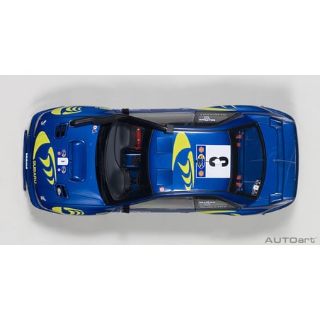 Autoart 1/18 Subaru Impreza WRC Rally of Safari 1997  No.3 C.McRae/N.Grist