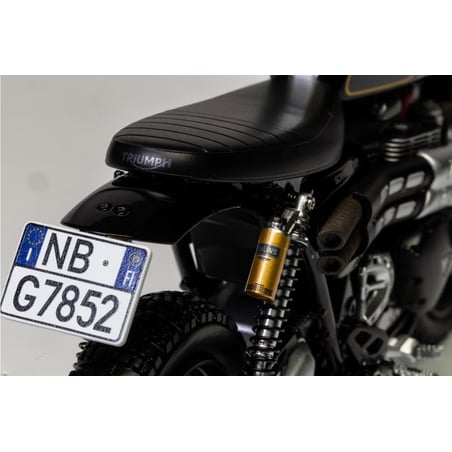 Corgi 1/12 Triumph Scrambler 1200, James Bond 007, No Time to Die, Matera streets chase, 2019