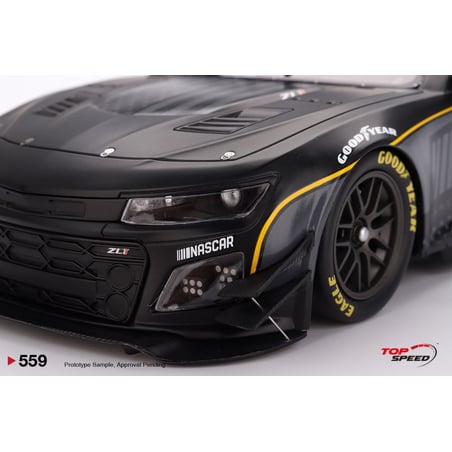Top Speed 1/18 Chevrolet Camaro ZL1 No.24 Hendrick Motorsports Test Car NASCAR Next Gen Garage 56