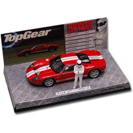 Minichamps 1/43 Ford GT Top Gear Power Laps Time: 1.21.9