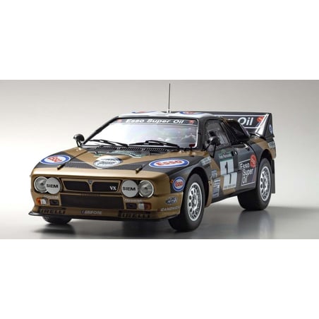 Kyosho 1/18 Lancia Rally 037 1985, Winner Rally Piancavallo, No.1, F.Tabaton / L.Tedeschini