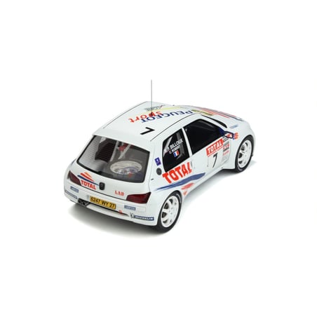 Otto Mobile 1/18 Peugeot 106 Maxi No.7 Rally D'Antibes 2000