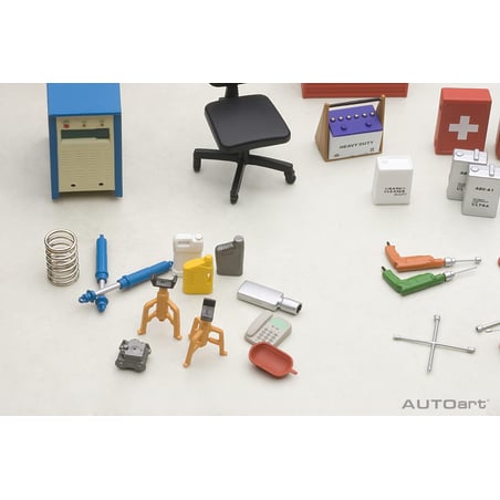 Autoart 1/18 Garage kit set (version 1)