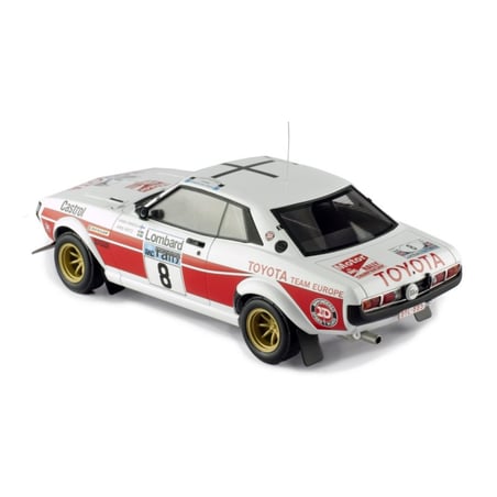 IXO 1/18  Toyota Celica 2000 GT (RA21) No.8 Rally RAC  H.Mikkola - A.Hertz 1977