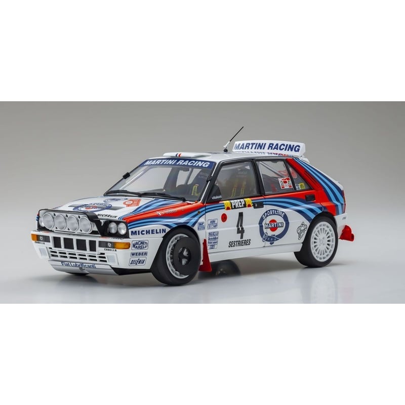 1/18 Lancia Delta HF Integrale Evoluzione Martini, (Night Version) No.4, Winner Monte Carlo 1992, D. Auriol / B.Occelli