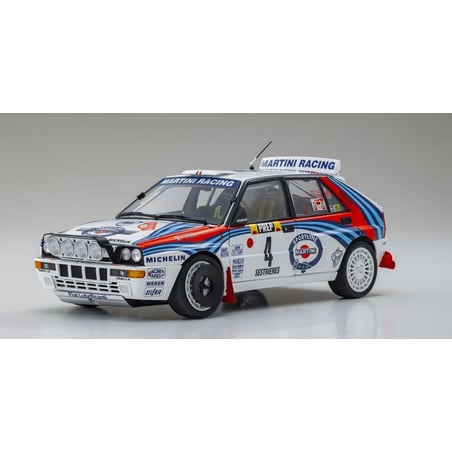 1/18 Lancia Delta HF Integrale Evoluzione Martini, (Night Version) No.4, Winner Monte Carlo 1992, D. Auriol / B.Occelli